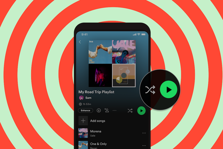 ilustrasi cara berlangganan Spotify Premium pakai pulsa Telkomsel.