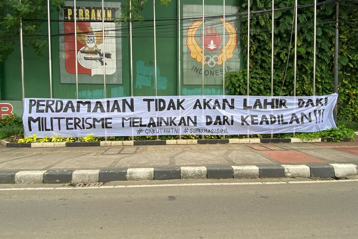 Dalam Sehari, Aksi Damai Depan Gerbang Pancasila DPR Dapat 4 Kali Upaya Pengusiran