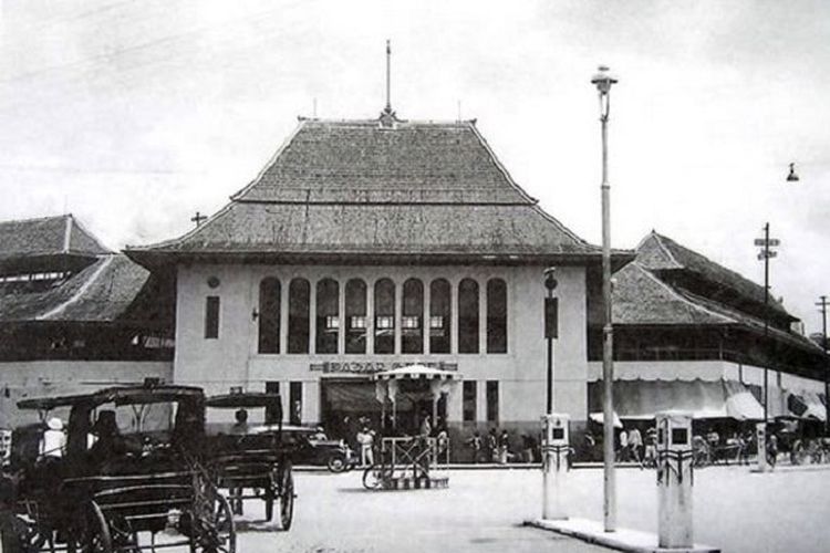 Pasar Gede Tempo Dulu 