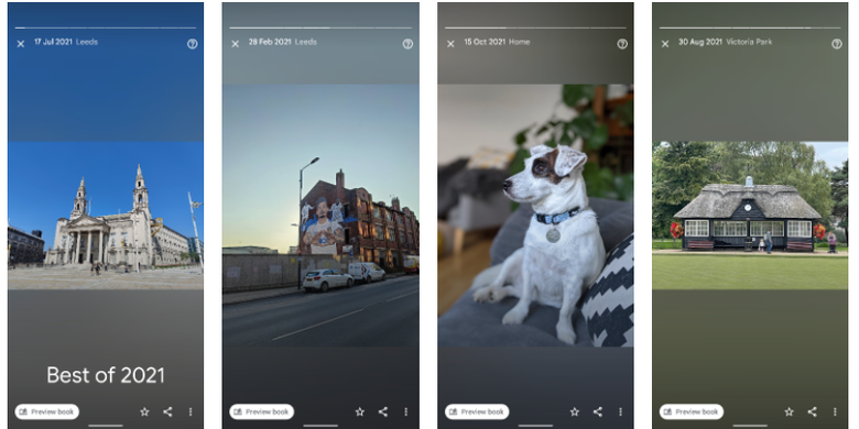 Ilustrasi Google Photos Best of 2021