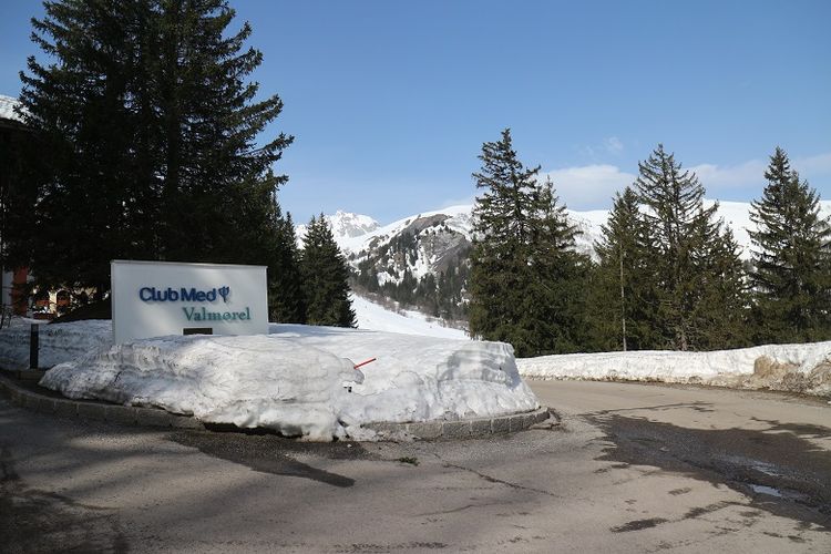 Resor inklusif Club Med Valmorel di Les Avanchers, Valmorel, Perancis, Minggu (8/4/2018). Resor ski di ketinggian sekitar 1.460 meter di atas permukaan laut (mdpl) ini menawarkan pengalaman bermain ski di Pegunungan Alpen dan segala aktivitas lainnya.