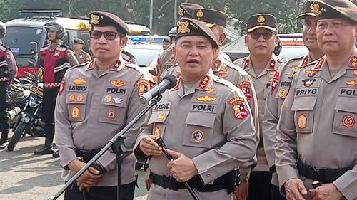 Kabaharkam dan Dankor Brimob Pimpin Operasi Mantap Brata untuk Amankan Pemilu 2024
