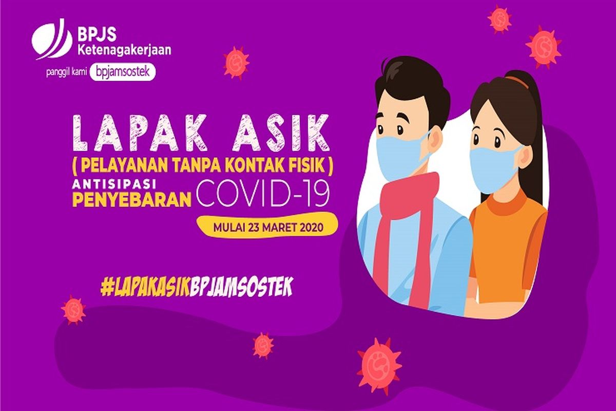 Bantu meminimalisir Covid-19, BPJAMSOSTEK aktifkan layanan tanpa kontak fisik