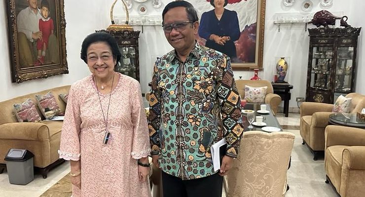 Megawati Sudah Lama Restui Mahfud Mundur dari Menteri Jokowi