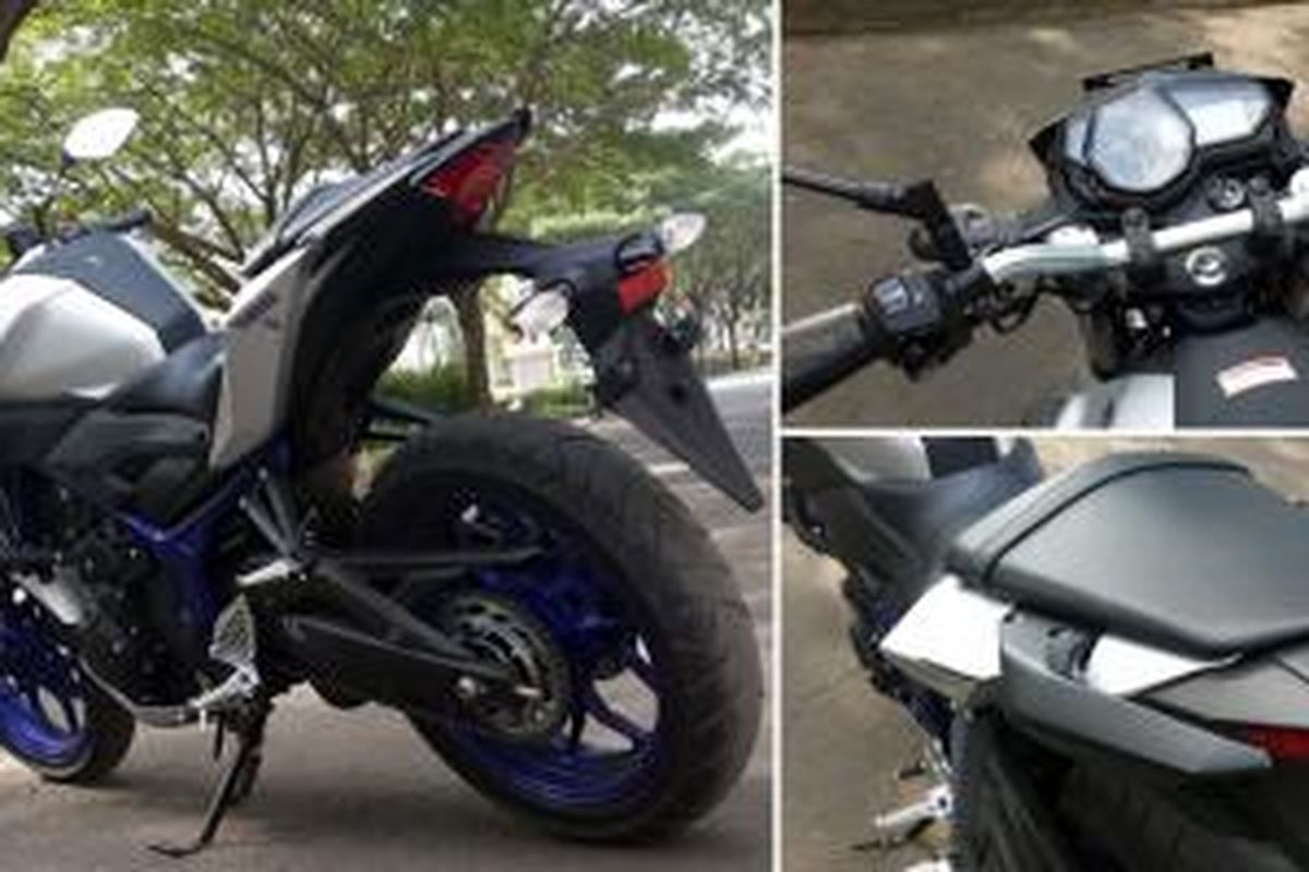 Yamaha MT-25 didesain untuk nyaman ditunggangi sehari-hari.