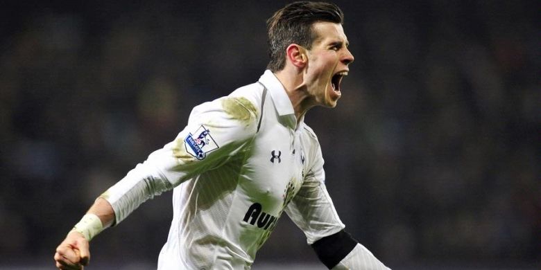 Gelandang serang Tottenham Hotspur dari Wales, Gareth Bale.