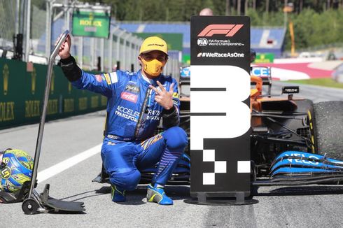 Lando Norris Senang Bisa Tampil Baik dalam Dua GP Awal F1 2020