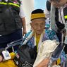 Senyum Mbah Harun, Jemaah Haji Tertua Indonesia, Saat Tiba di Madinah