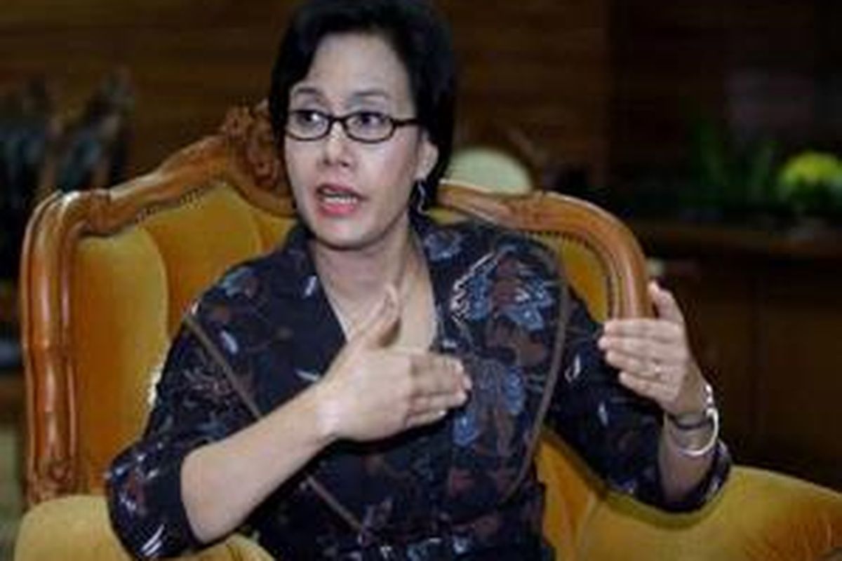 Menteri Keuangan sekaligus Plt. Menteri Koordinator Bidang Perekonomian Sri Mulyani.