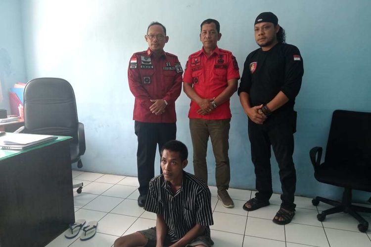 Tasrin (21), napi yang kabur saat diamankan di Rutan Bima, Jumat (21/10/2022).