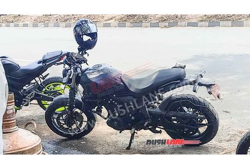 Lagi, Spy Shot Royal Enfield Hunter 350