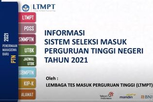 UTBK-SBMPTN 2021: Jadwal, Ketentuan, Materi Tes dan Biaya