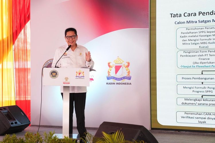 Ketua Satuan Tugas (Satgas) Makan Bergizi Gratis (MBG) Kadin Indonesia Handojo S Muljadi.