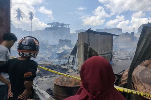 Kebakaran Hebat di Ambon, Rumah dan Ratusan Kios Ludes Dilalap Api