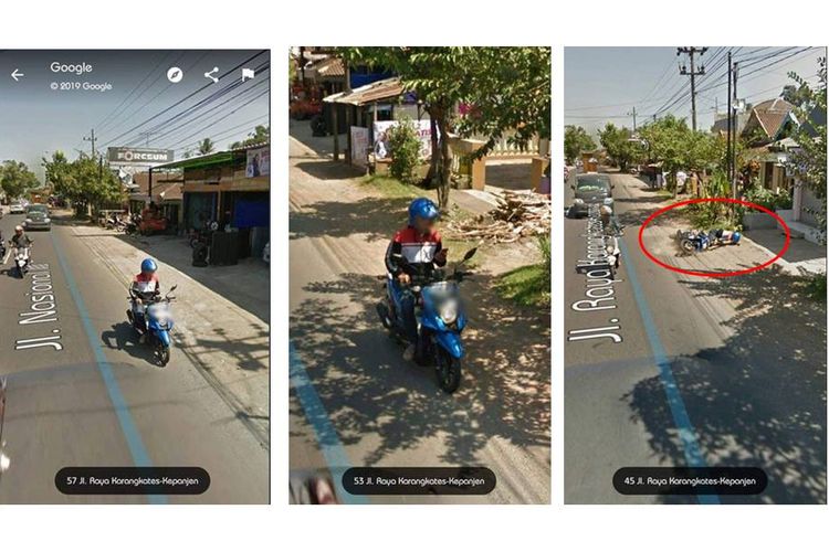 Luka Jatuh Dari Motor Di Kaki - Paimin Gambar