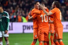 Sneijder-Blind Cetak Gol Indah, Belanda Dipermalukan Meksiko