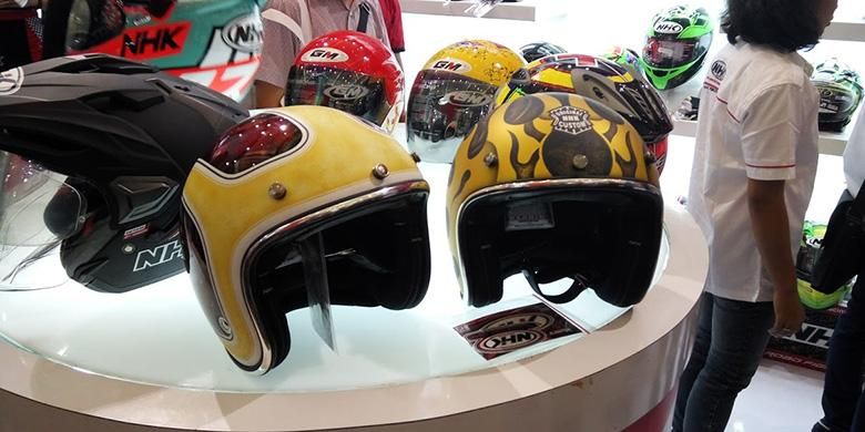 Helm NHK Bubble custom, khusus konsumen yang ingin tampil beda