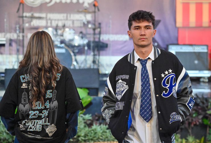 BERITA FOTO - Ketika Pemain Persib Lenggak-lenggok Jadi Model di Fashion Show...