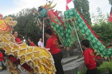 Sambut Imlek, Parade Barongsai di Monumen Bajra Sandhi Denpasar