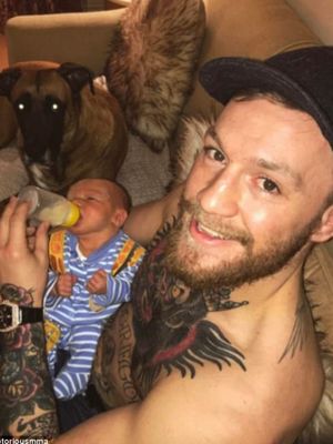 Conor McGregor dan Conor Jr