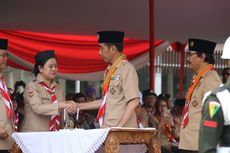 Didampingi Menko PMK, Jokowi Tegaskan Pramuka Harus Menyesuaikan Zaman