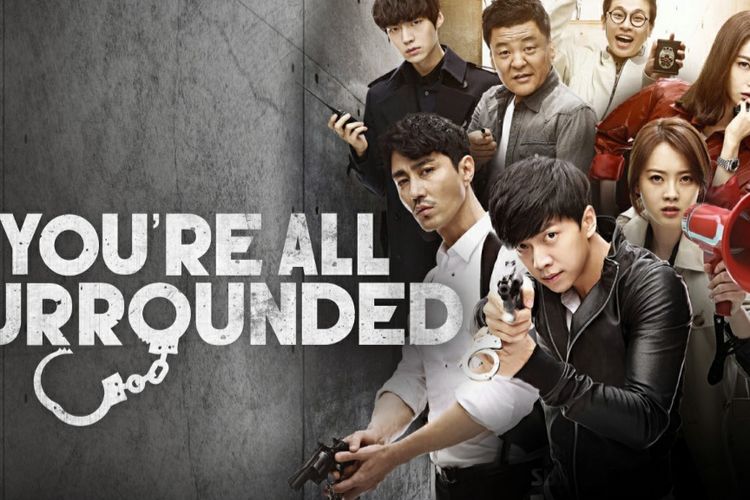 Poster drama Korea You?re All Surrounded.