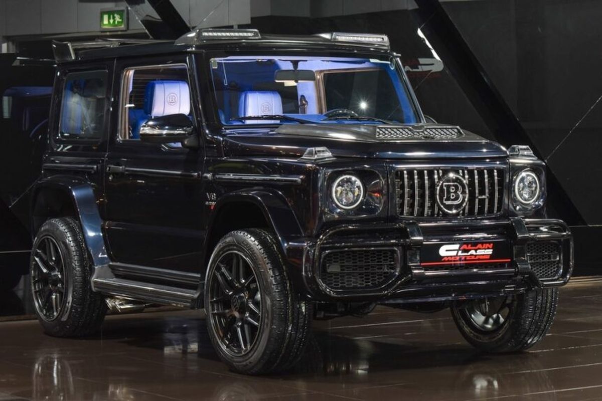 Modifikasi Suzuki Jimny berubah jadi Mercedes-Benz G-Class Brabus