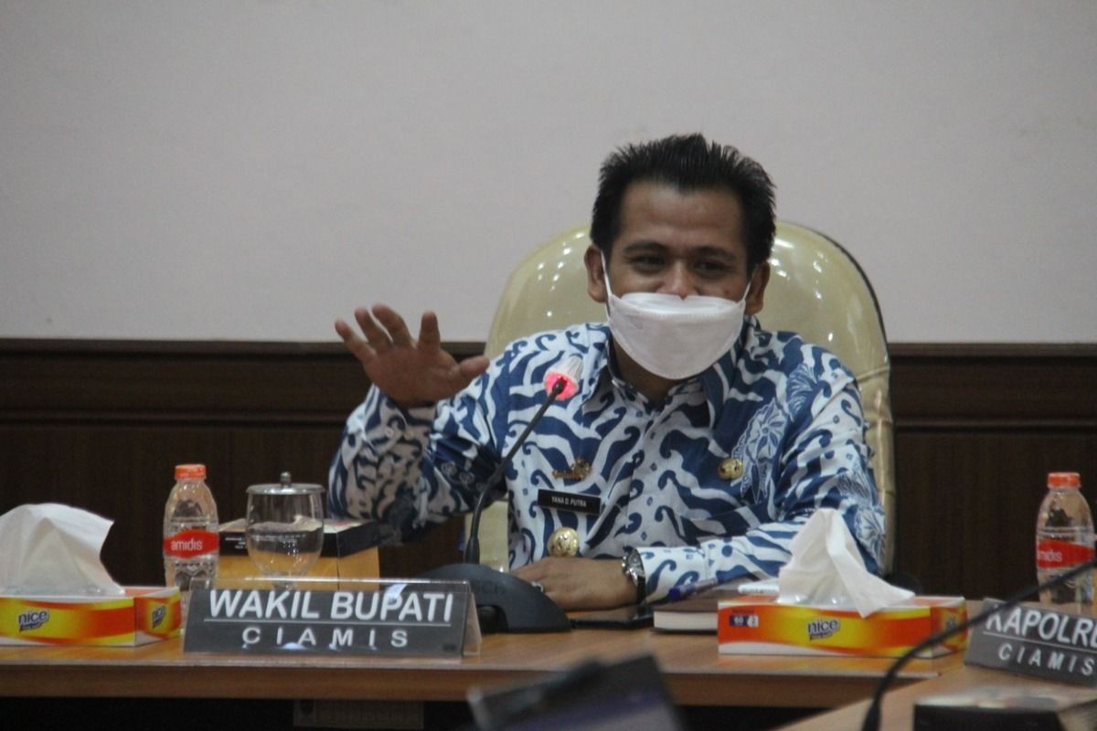 Wakil Bupati Ciamis Yana D Putra.