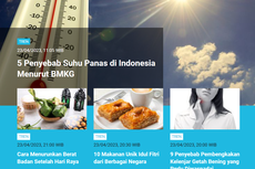 [POPULER TREN] Penyebab Suhu Panas di Indonesia I Jadwal Puncak Arus Balik