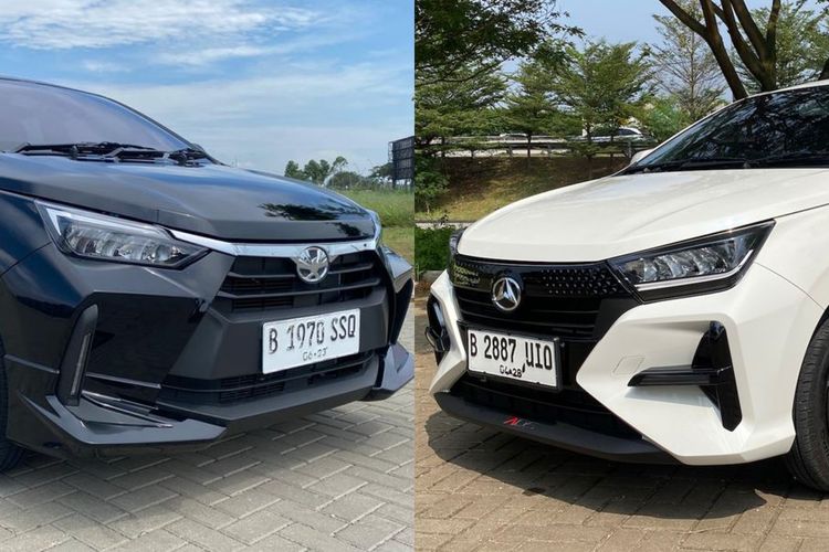 Komparasi desain Toyota Agya dan Daihatsu Ayla