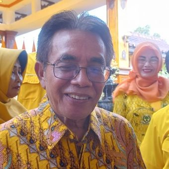Panggah Susanto Ketua DPD Partai Golkar Jawa Tengah Bapak dalam Rakordes Partai Golkar Kabupaten Purworejo di Gedung Jati Indah, Senin (24/06/2024).