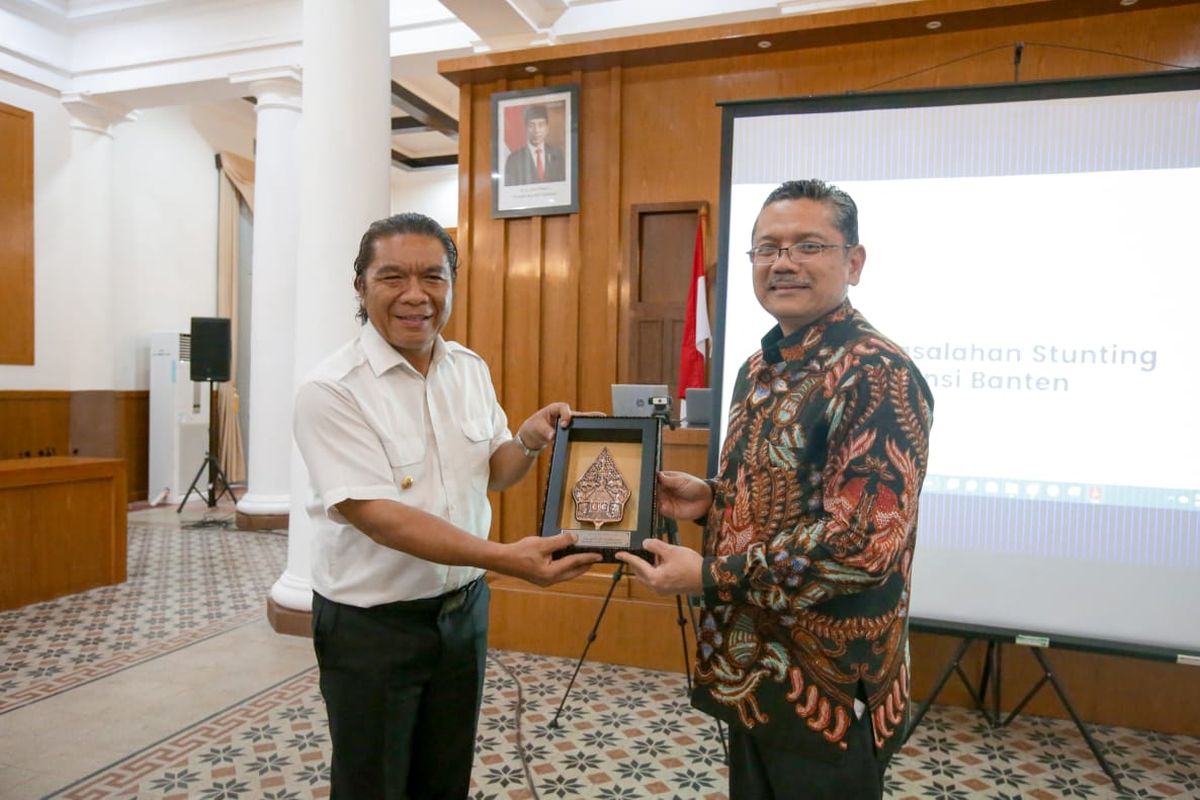 Pj Gubernur Banten Al Muktabar terima Civitas Akademika Fakultas Kedokteran Universitas Indonesia 