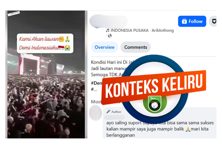 INFOGRAFIK: Ini Video Konser NDX AKA, Bukan Demonstrasi 27 Agustus 2026
