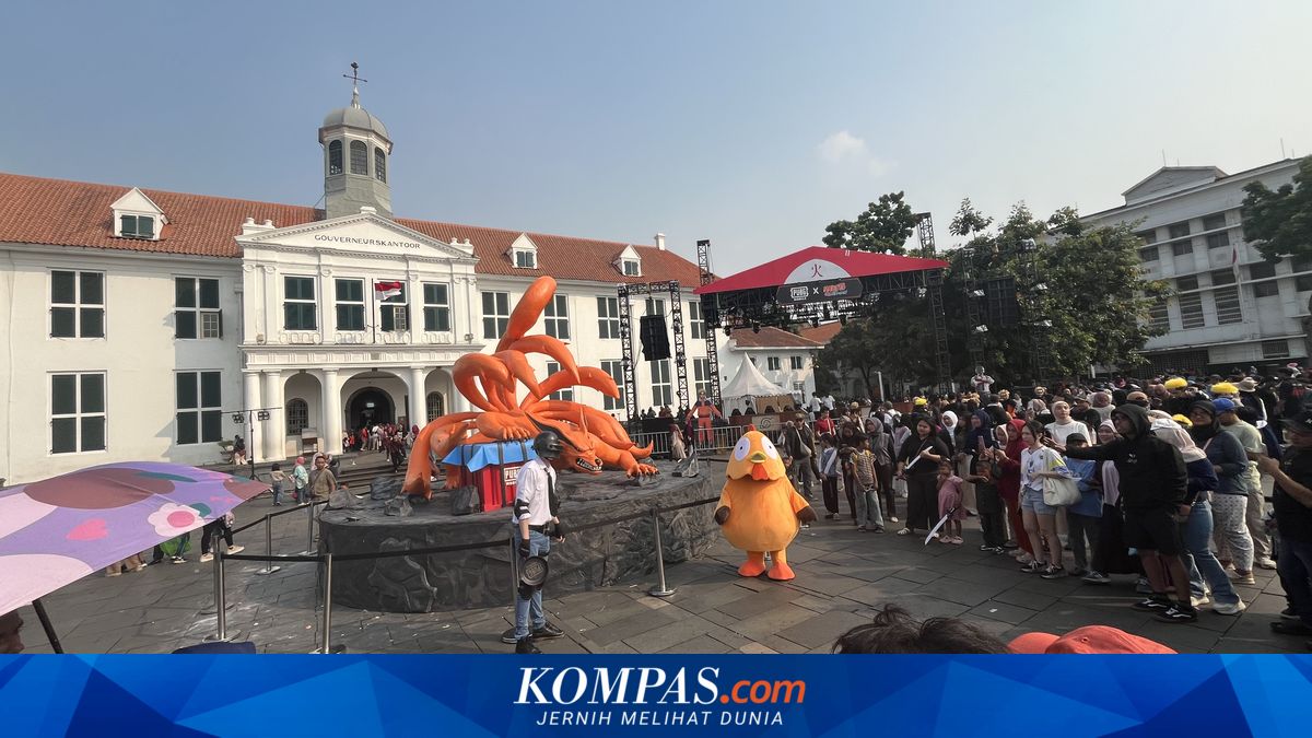 Kota Tua Diserbu Pengunjung, Ada Event Cosplayer Naruto dan PUBG