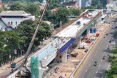 Kemenhub Targetkan LRT Jakarta Fase 1B Rampung 2026
