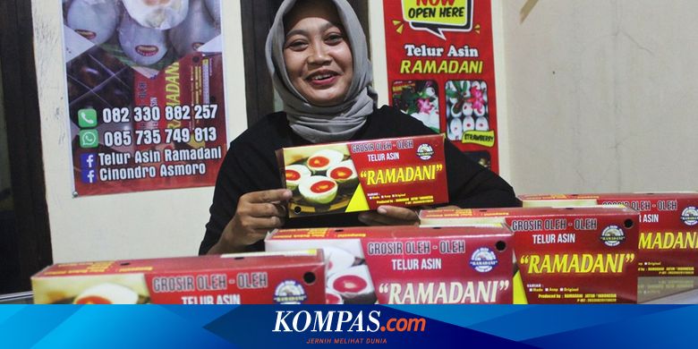 Tak Melulu Asin Telur Asin Anik Darwati Melanglang Hingga Hongkong Halaman All Kompas Com