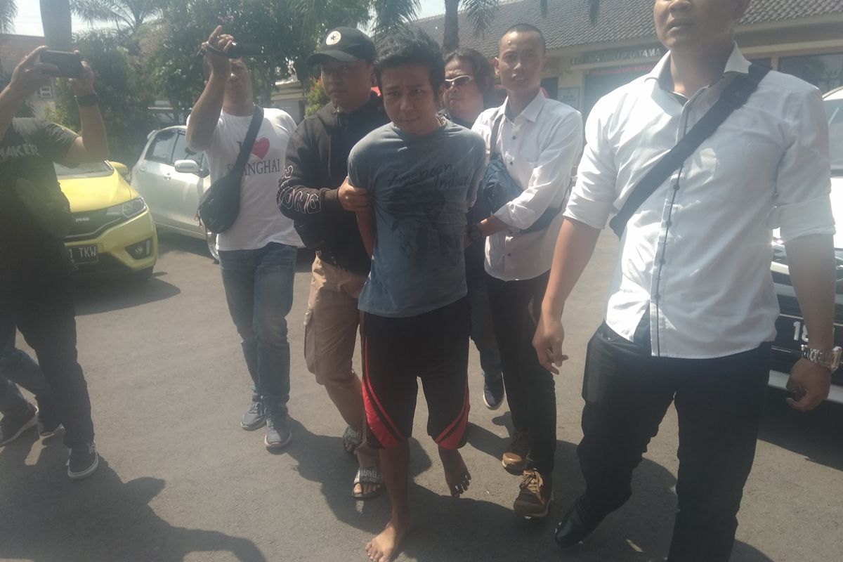 Pelaku pelempar sperma ke wanita di Kota Tasikmalaya berhasil ditangkap Satreskrim Polres Tasikmalaya Kota, Senin (18/11/2019).