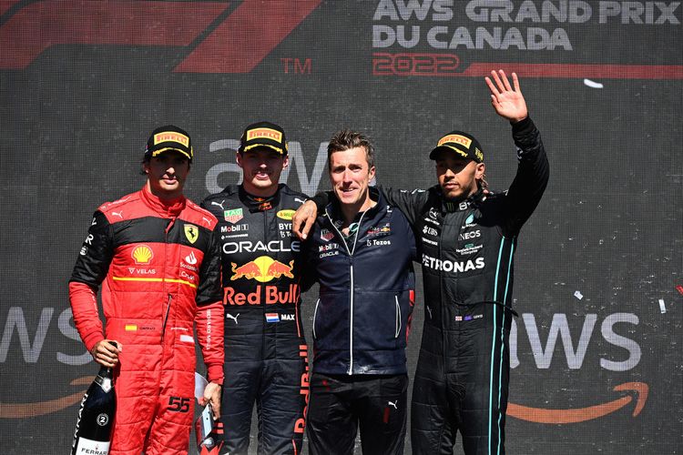 Podium di GP Kanada 2022