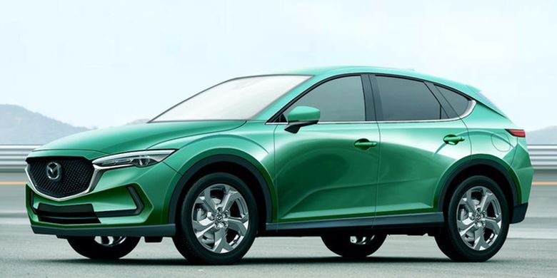 Hasil olah digital Mazda CX-30