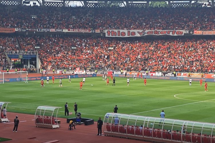Hasil HT Persija Vs Persib 1-0: Jeremejeff Buat GBK Bergemuruh