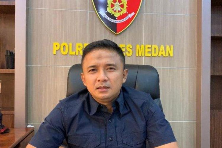 Kasat Reskrim Polrestabes Medan, Kompol Teuku Fathir Mustafa. 
