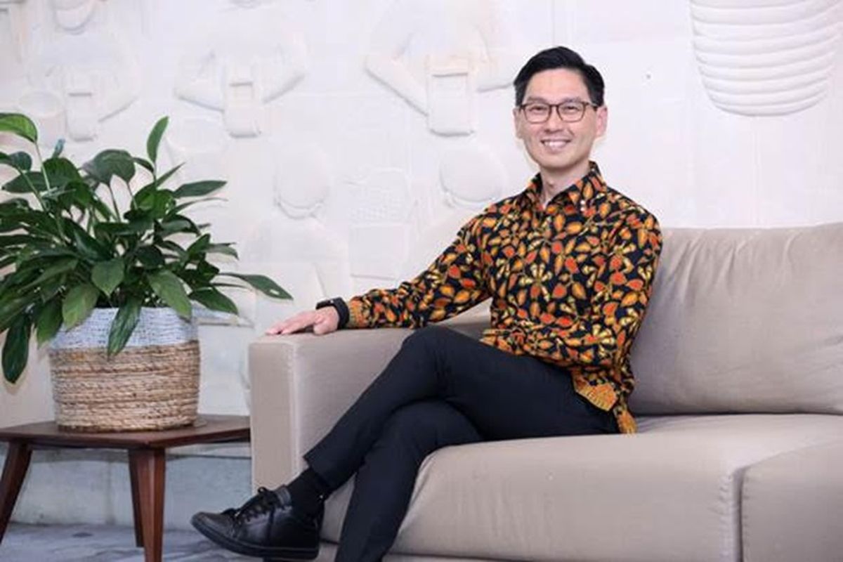 Presiden Direktur Sampoerna Ivan Cahyadi saat sesi diskusi dengan awak media di Jakarta, Selasa (14/5/2024), 