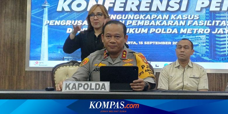 Polda Metro: Arborea Cafe dan Halte Transjakarta Dibakar Pakai Bom Molotov