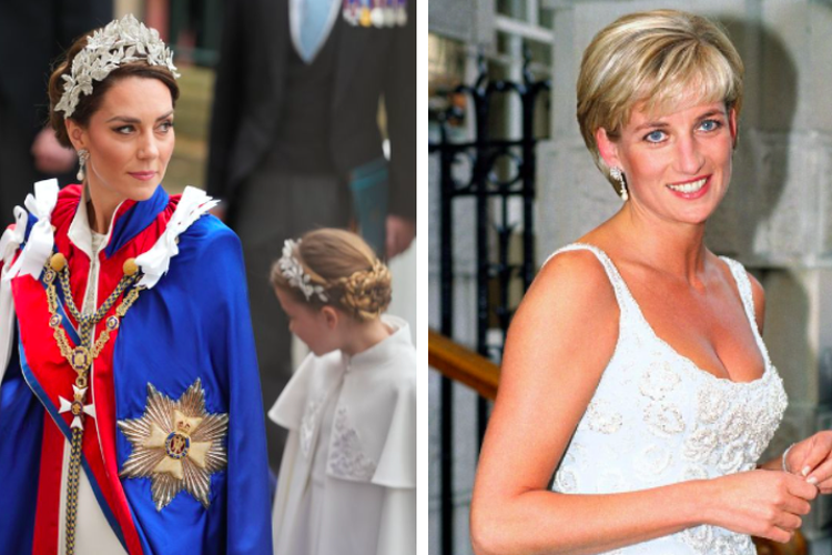 Kate Middleton dan Putri Diana