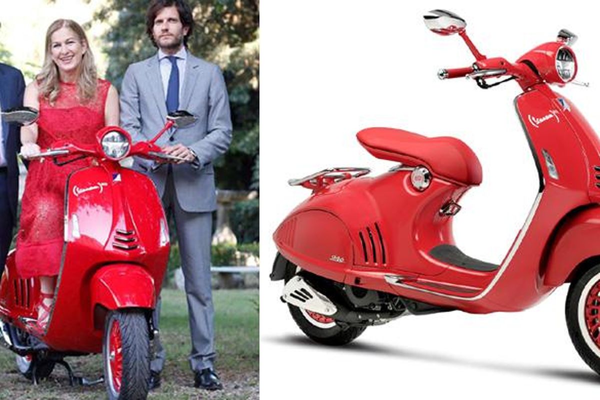 Vespa (RED) dibangun dari basis model 946 sebagai model khusus untuk memerangi AIDS.