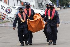 Total 141 Kantong Jenazah Korban Sriwijaya Air Dievakuasi pada Pencarian Hari ke-5