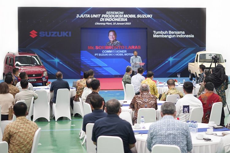 PT Suzuki Indomobil Motor (PT SIM) baru saja mencatat pencapaian 3 juta unit produksi mobil Suzuki di Indonesia pada Desember 2022.