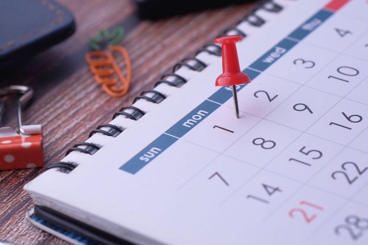 Ilustrasi kalender. Kalender Oktober 2025: Adakah Libur Nasional dan Cuti Bersama? Cek Tanggal Pentingnya