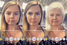 Snapchat Punya Filter Wajah Tua Mirip FaceApp