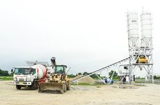 Penuhi Kebutuhan Infrastruktur, VUB Resmikan "Ready-mixed Batching Plant" Palembang